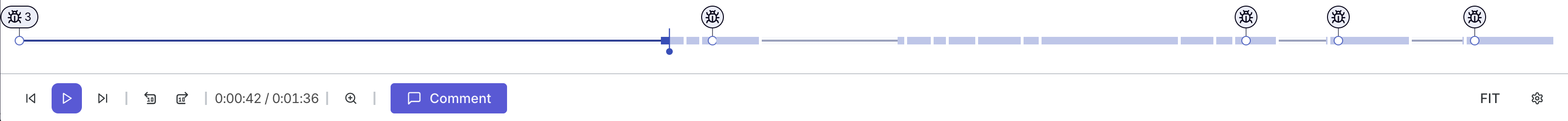 Session replay for apps - player timeline example.png