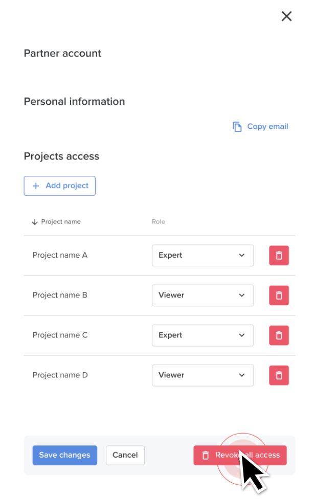 How to manage Partner Users – Contentsquare Help Center | Documentation ...