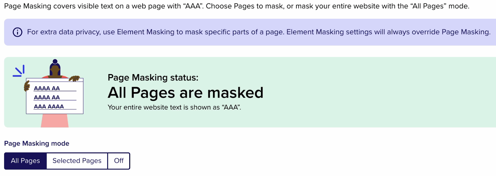Page Masking tab example - All pages option.png