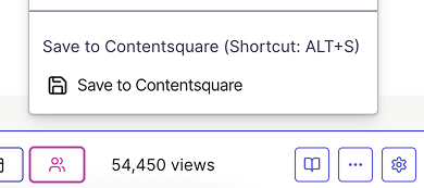 Save to CS in CS Live ribbon.png