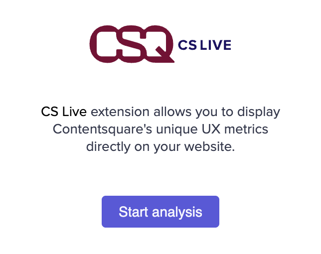 Start analysis CS Live.png