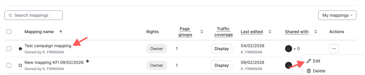 How to create mappings using the Mapping Assistant – Contentsquare Help ...