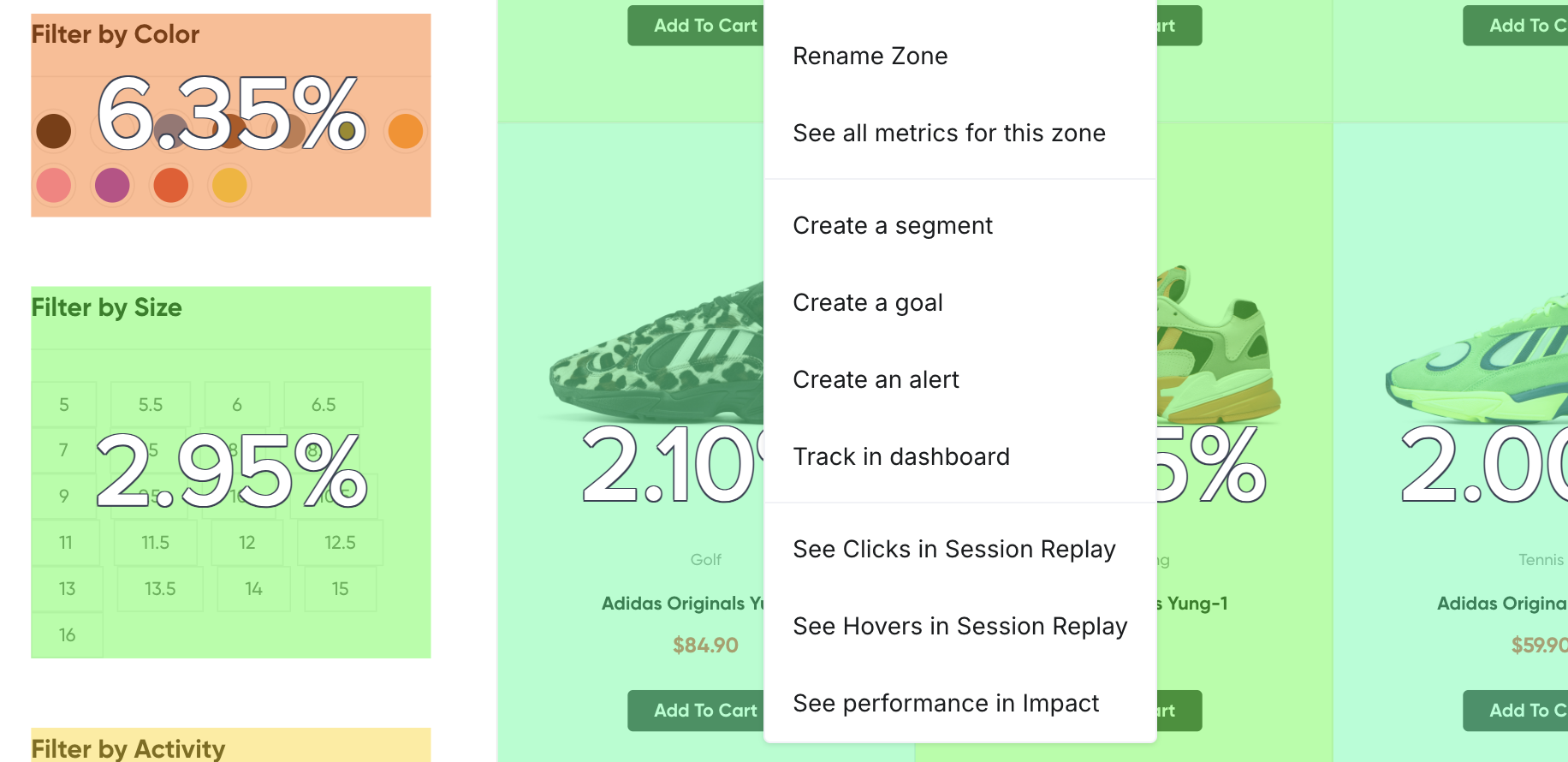 Shortcuts options in Zoning.png