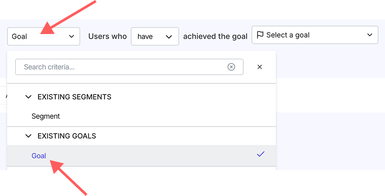 Select goal in the drop down menu.png
