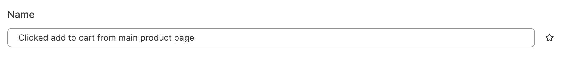 Segment name