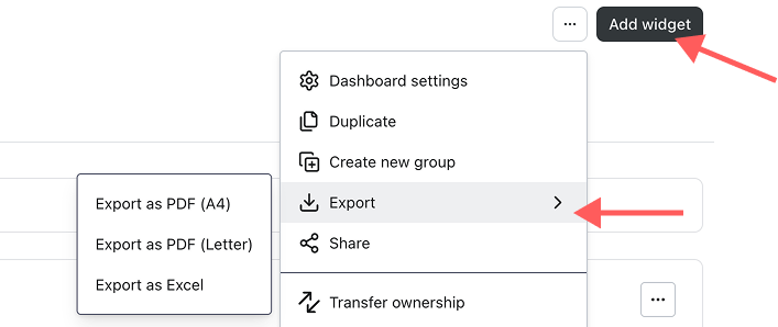 Export a dashboard.png